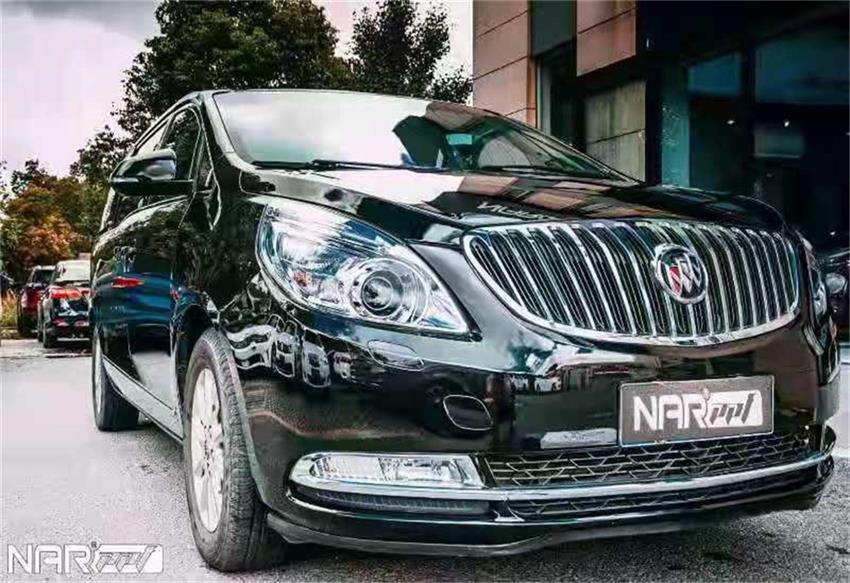 別克GL8施工亮黑納爾PPF，氣場更強大