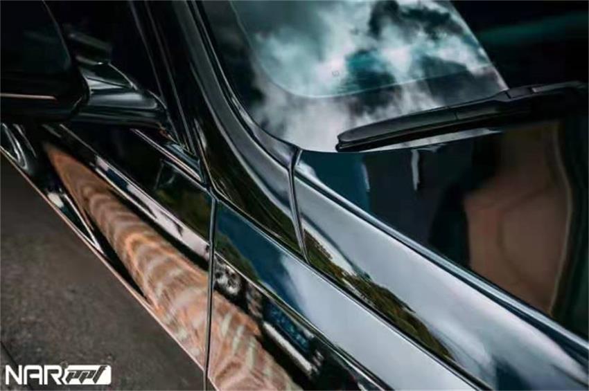 別克GL8施工亮黑納爾PPF，氣場更強大