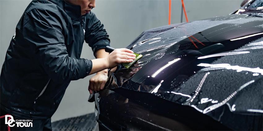 保時(shí)捷卡宴裝貼納爾PPF漆面保護(hù)膜，顏值再升級(jí)