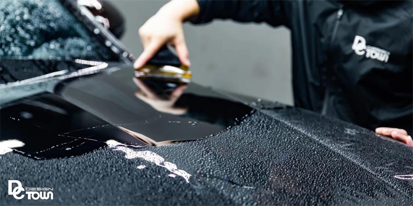 保時(shí)捷卡宴裝貼納爾PPF漆面保護(hù)膜，顏值再升級(jí)